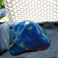 360 gr Blue Polished 14x10x6 cm Indonesia Blue Amber for Healing 26AR221