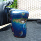 360 gr Blue Polished 14x10x6 cm Indonesia Blue Amber for Healing 26AR221