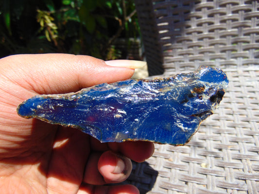 57 gram Rough Raw Indonesian Blue Amber for Healing MLRB7
