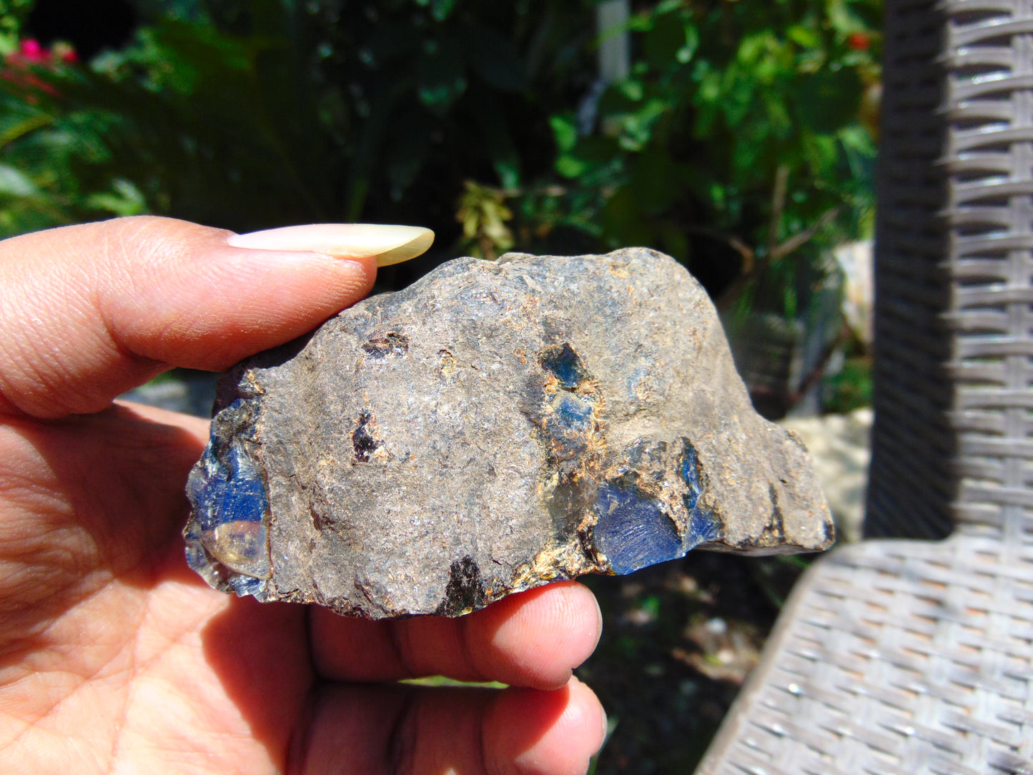 57 gram Rough Raw Indonesian Blue Amber for Healing MLRB7