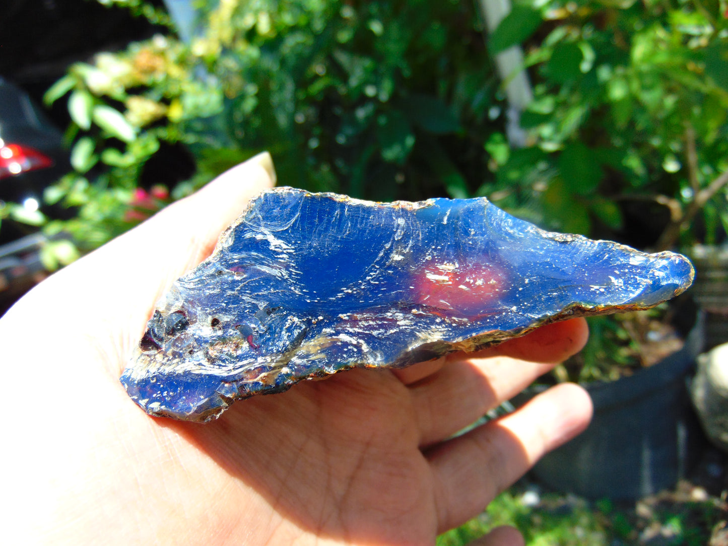 57 gram Rough Raw Indonesian Blue Amber for Healing MLRB7