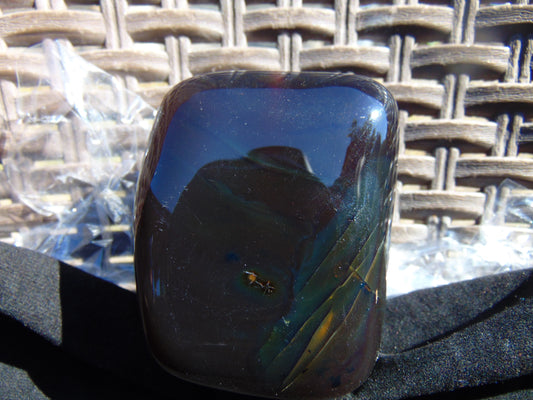 161 gram Shaped Square Block Drilled Polished 10x9x9 cm Indonesia Amber for Healing 26bf55