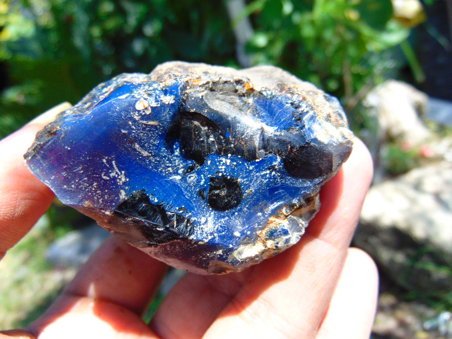 66 gram Rough Raw Indonesian Blue Amber for Healing RBM4