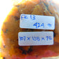 424 gram Polished Indonesia Yellow Fragrance Amber for Healing FK13