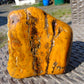 588 gram Polished Indonesia Yellow Fragrance Amber for Healing FK16