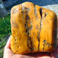 588 gram Polished Indonesia Yellow Fragrance Amber for Healing FK16