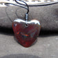 9 gr Heart Pendant 35x39x9mm Indonesia Amber for Healing 25N220
