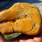 588 gram Polished Indonesia Yellow Fragrance Amber for Healing FK16