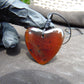9 gr Heart Pendant 35x39x9mm Indonesia Amber for Healing 25N220
