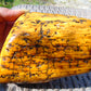 406 gram Polished Indonesia Yellow Fragrance Amber for Healing FR19A