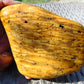 406 gram Polished Indonesia Yellow Fragrance Amber for Healing FR19A