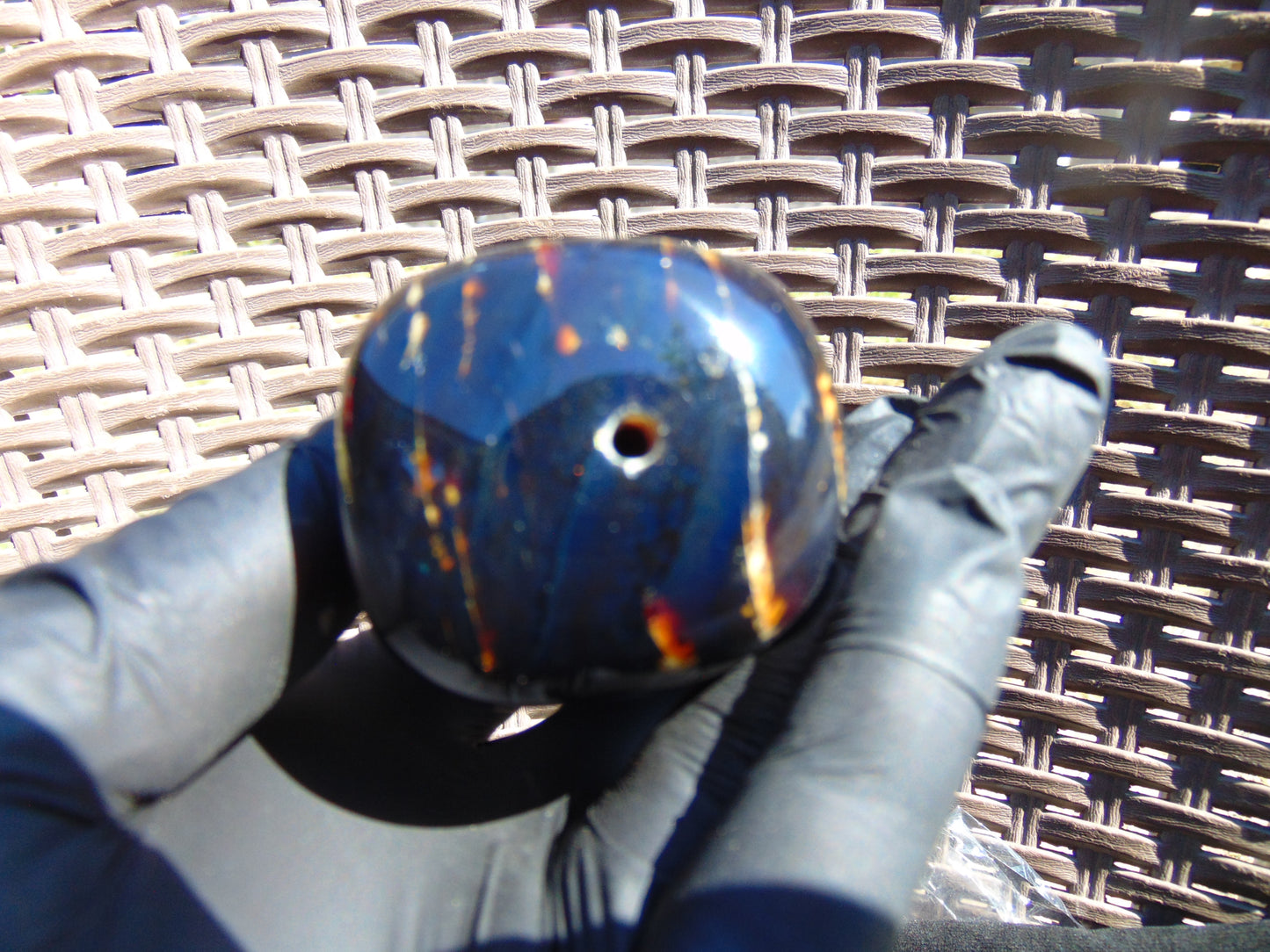 99 gram Shaped Square Block dilled Polished 10x9x9 cm Indonesia Blue Amber for Healing 26bf90