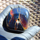 99 gram Shaped Square Block dilled Polished 10x9x9 cm Indonesia Blue Amber for Healing 26bf90