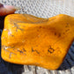 280 gram Polished Indonesia Yellow Fragrance Amber for Healing FK24