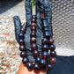 89 gr Tasbih Mesbah Rosary 33+2 Beads 16 mm Indonesian Dark Red Amber for Healing 26TBE2