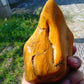 280 gram Polished Indonesia Yellow Fragrance Amber for Healing FK24