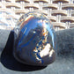 139 gram Shaped Square Fully Drilled Polished 10x9x9 cm Indonesia Daark Blue Amber for Healing 26bf61