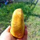 270 gram Polished Indonesia Yellow Fragrance Amber for Healing FK12