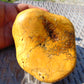 270 gram Polished Indonesia Yellow Fragrance Amber for Healing FK12