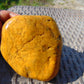 270 gram Polished Indonesia Yellow Fragrance Amber for Healing FK12