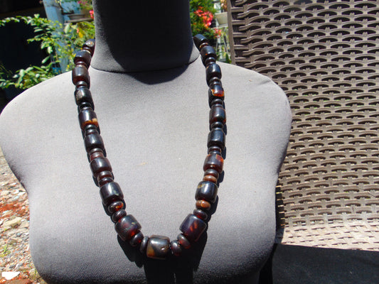 90 gram Small Beads Combination Necklace Indonesian Amber for Healing A55K140