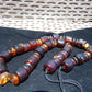95 gram Small Beads Combination Necklace Indonesian mix blue Amber for Healing A55K138