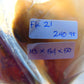 240 gram Polished Indonesia Yellow Fragrance Amber for Healing FK21