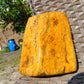 422 gram Polished Indonesia Yellow Fragrance Amber for Healing FK15