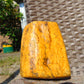422 gram Polished Indonesia Yellow Fragrance Amber for Healing FK15
