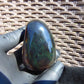 50 gram Shaped Square Block Drilled Polished 10x9x9 cm Indonesia Green Amber for Healing 26bf107