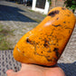 522 gram Polished Indonesia Yellow Fragrance Amber for Healing FK14