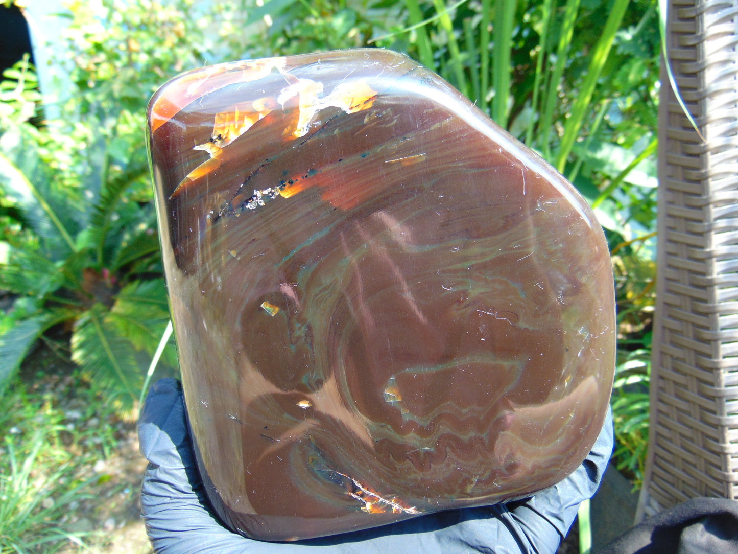 937 gr full polished 5x2x4 mm Indonesian  Amber for Healing ML13