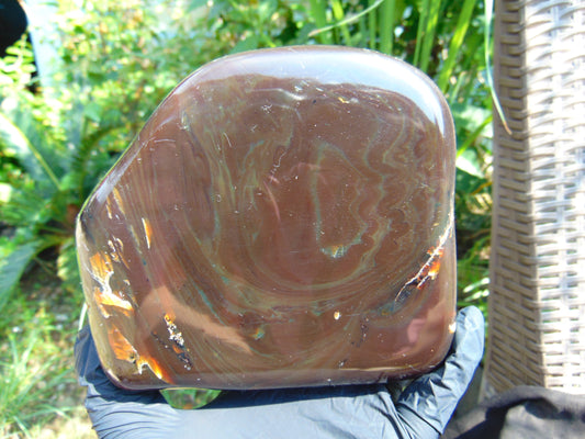 937 gram  full polished 5x2x4 cm Indonesian Amber for Healing ML13