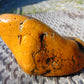 522 gram Polished Indonesia Yellow Fragrance Amber for Healing FK14