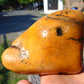 522 gram Polished Indonesia Yellow Fragrance Amber for Healing FK14