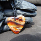 7 gr Heart Pendant 37x40x7mm Indonesia Amber for Healing 25N230