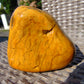 291  gram Polished Indonesia Yellow Fragrance Amber for Healing FK17