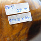 291  gram Polished Indonesia Yellow Fragrance Amber for Healing FK17