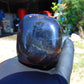114 gram Shaped Square Fully Drilled Polished 10x9x9 cm Indonesia Dark Blue Amber for Healing 26bf86