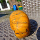 264  gram Polished Indonesia Yellow Fragrance Amber for Healing FK20