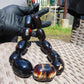 201 gr Small Necklace11 beads Indonesian Amber for Healing A11K155