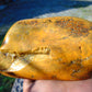 562 gram Polished Indonesia Yellow Fragrance Amber for Healing KM4