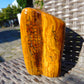 270 gram Polished Indonesia Yellow Fragrance Amber for Healing KM12