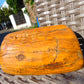 270 gram Polished Indonesia Yellow Fragrance Amber for Healing KM12
