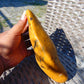 400 gram Polished Indonesia Yellow Fragrance Amber for Healing KM6