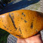 400 gram Polished Indonesia Yellow Fragrance Amber for Healing KM6