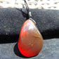 14 gr Pendant 42x28x21 mm Indonesian Red Violet Amber for Healing 25A438