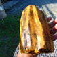 746 gram Polished Indonesia Yellow Fragrance Amber for Healing KM18