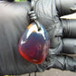 15  gr Pendant 45x32x19 mm Indonesian Blue Amber for Healing P62