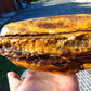 746 gram Polished Indonesia Yellow Fragrance Amber for Healing KM18